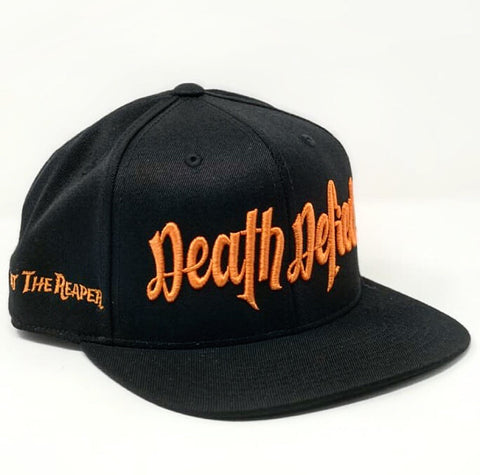 Red on Black Snapback