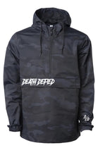 Black camo anorak jacket