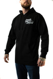 White on black OG pullover hoodie