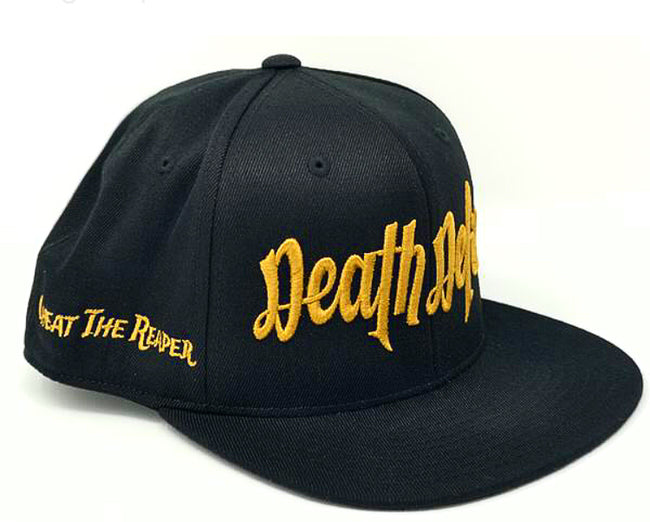 Gold on Black Snapback