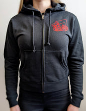 Queen Card Womens Zip-up