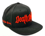 Red on Black Snapback