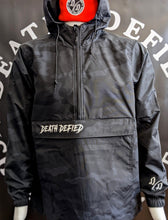 Black camo anorak jacket