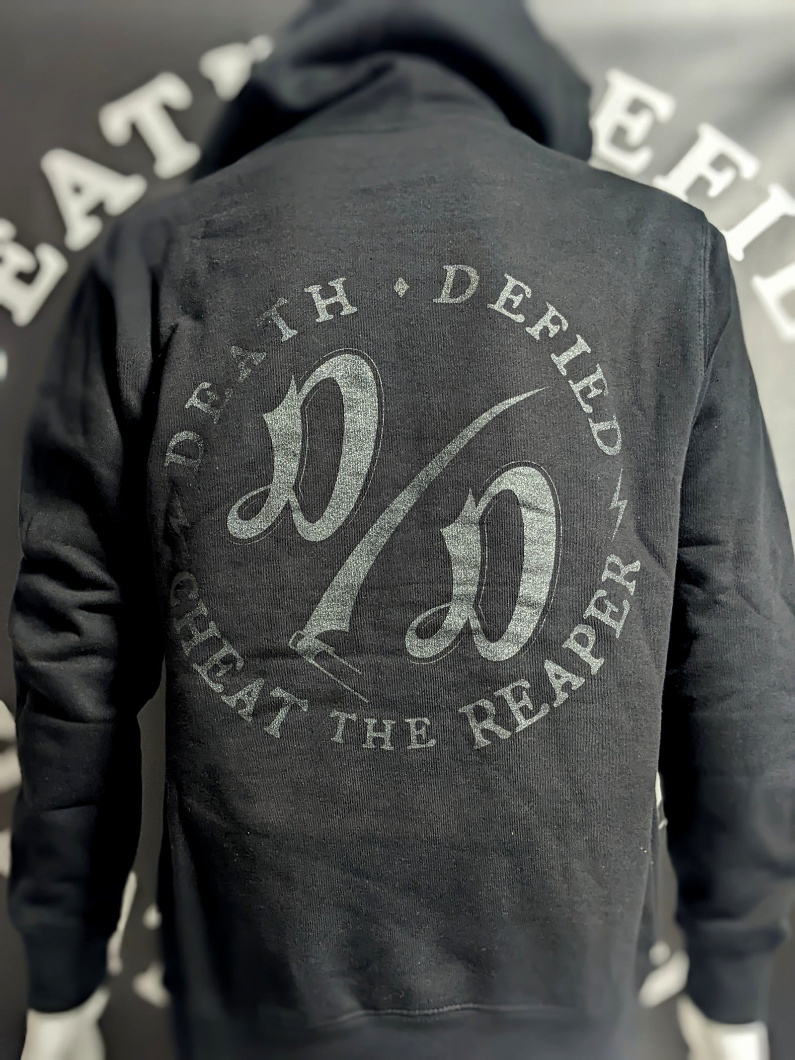 Black on Black OG pullover hoodie