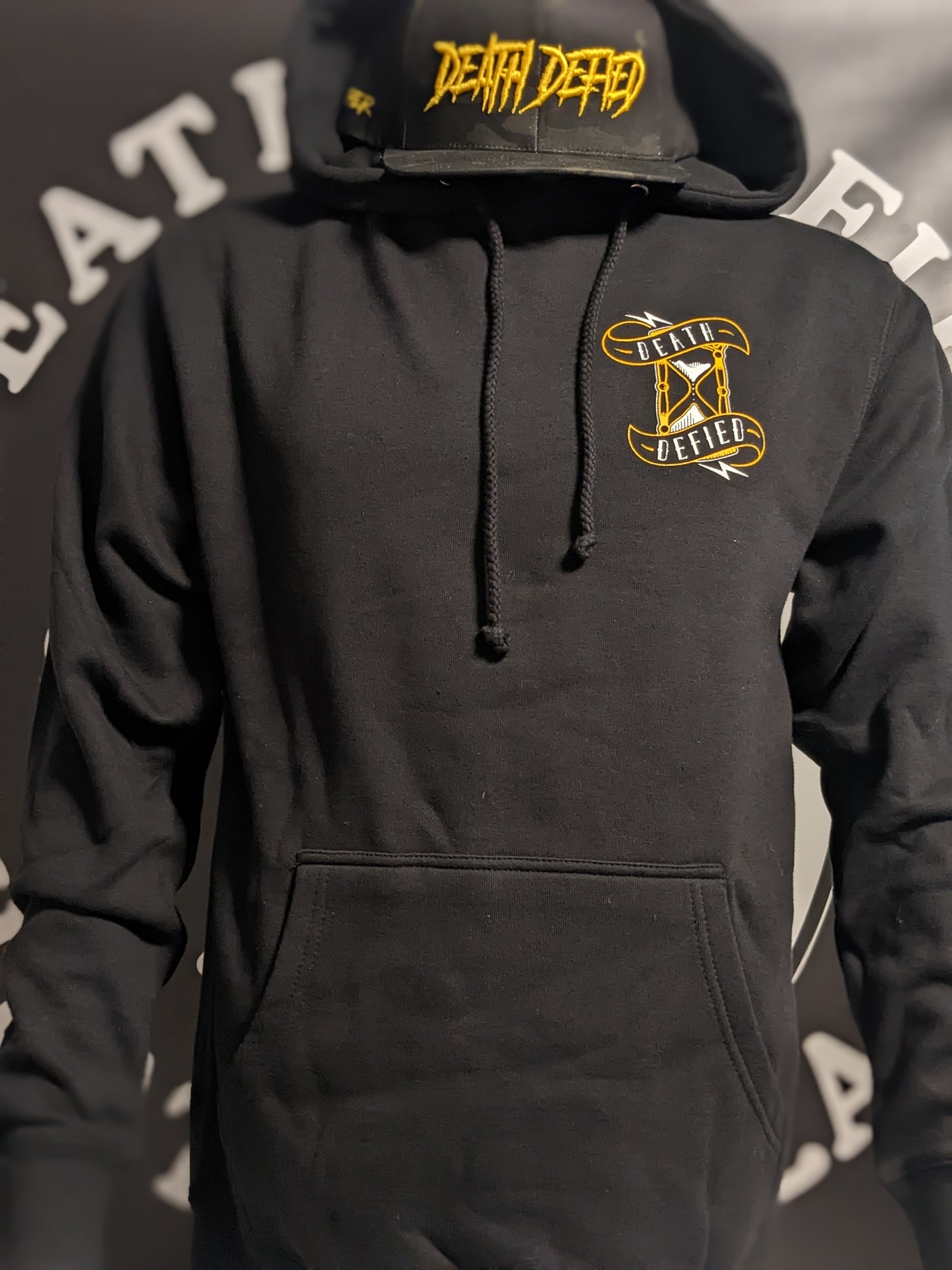 Borrowed time pullover hoodie