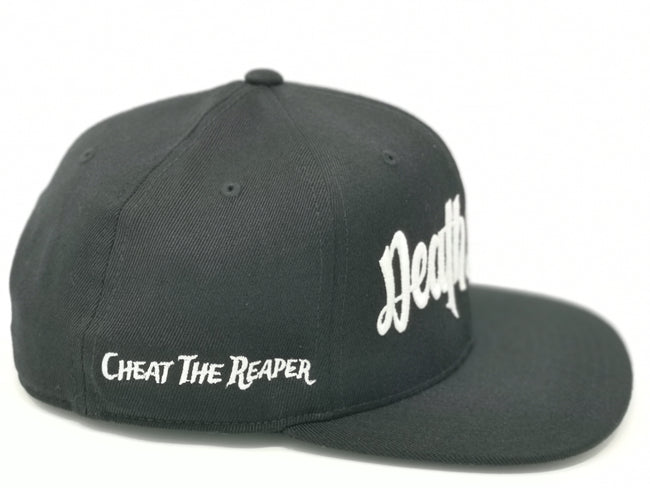 White on Black Snapback