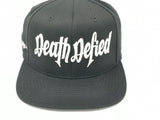 White on Black Snapback