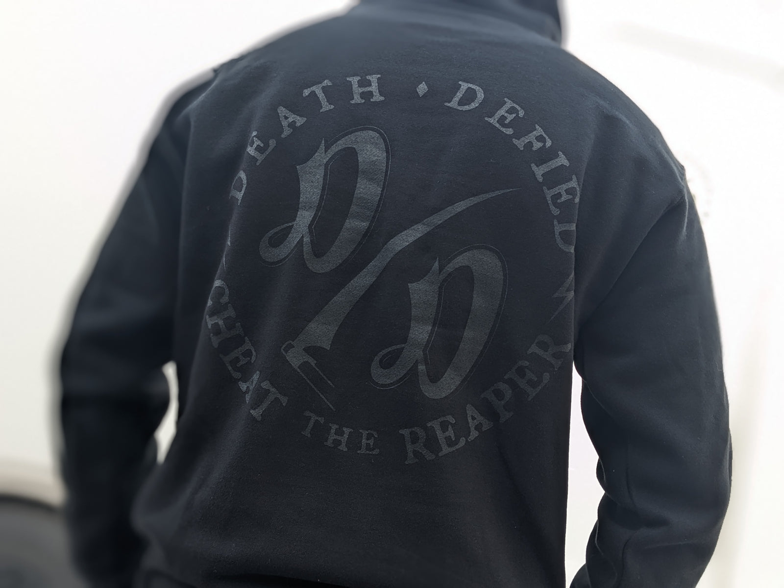 Black on Black OG pullover hoodie