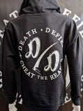 White on black OG pullover hoodie