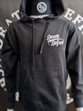 White on black OG pullover hoodie