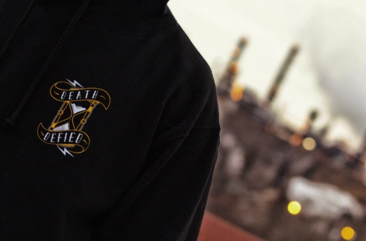 Borrowed time pullover hoodie