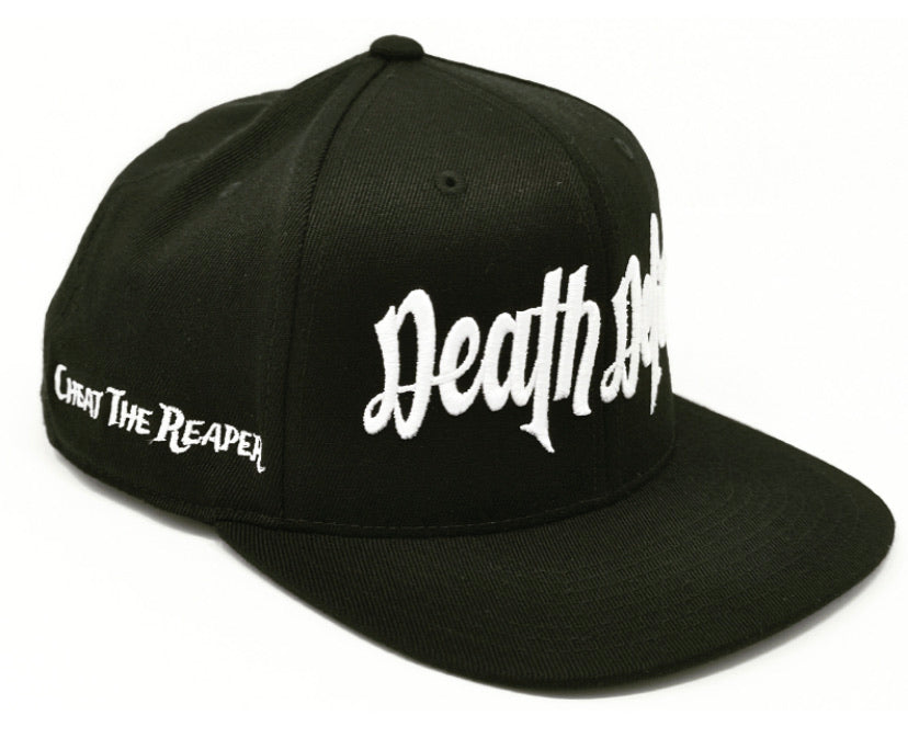 White on Black Snapback
