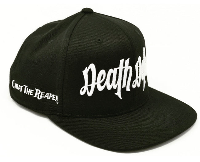 White on Black Snapback