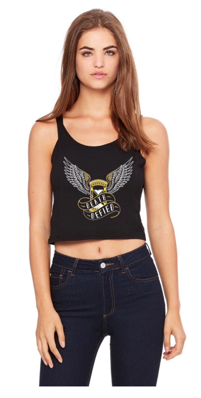 Time Flies Women’s Crop